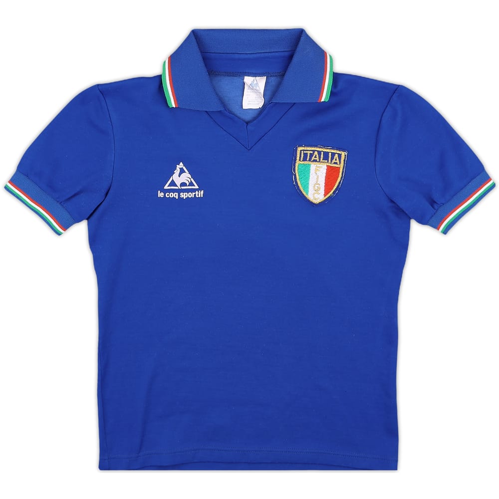 1982 Italy Home Shirt - 8/10 - (L.Boys)