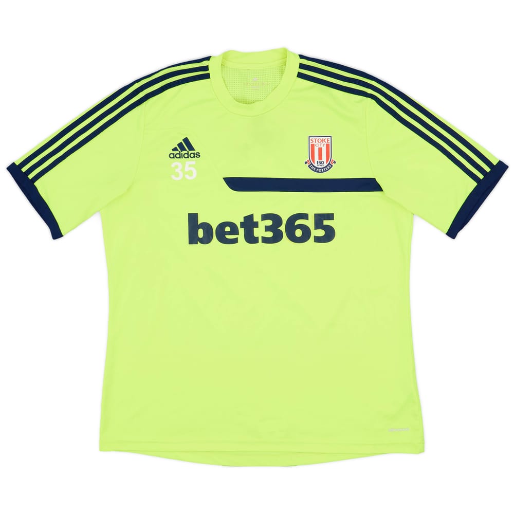 2013-14 Stoke City Player Issue adidas Training Shirt #35 - 7/10 - (XL)