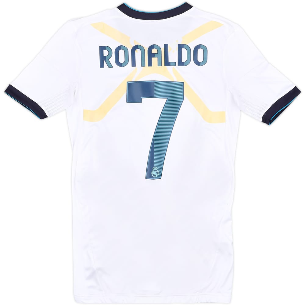 2012-13 Real Madrid Player Issue TechFit Home Shirt Ronaldo #7 - 6/10 - (M)