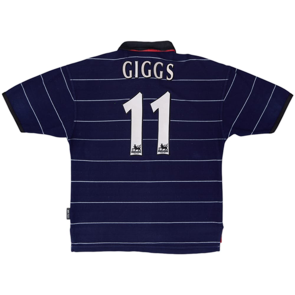 1999-00 Manchester United Away Shirt Giggs #11 - 7/10 - (Y)