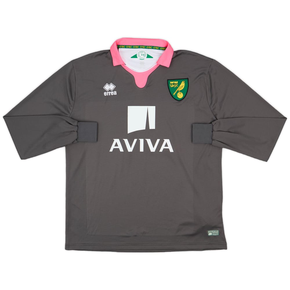 2015-16 Norwich GK Shirt #26 - 9/10 - (XL)