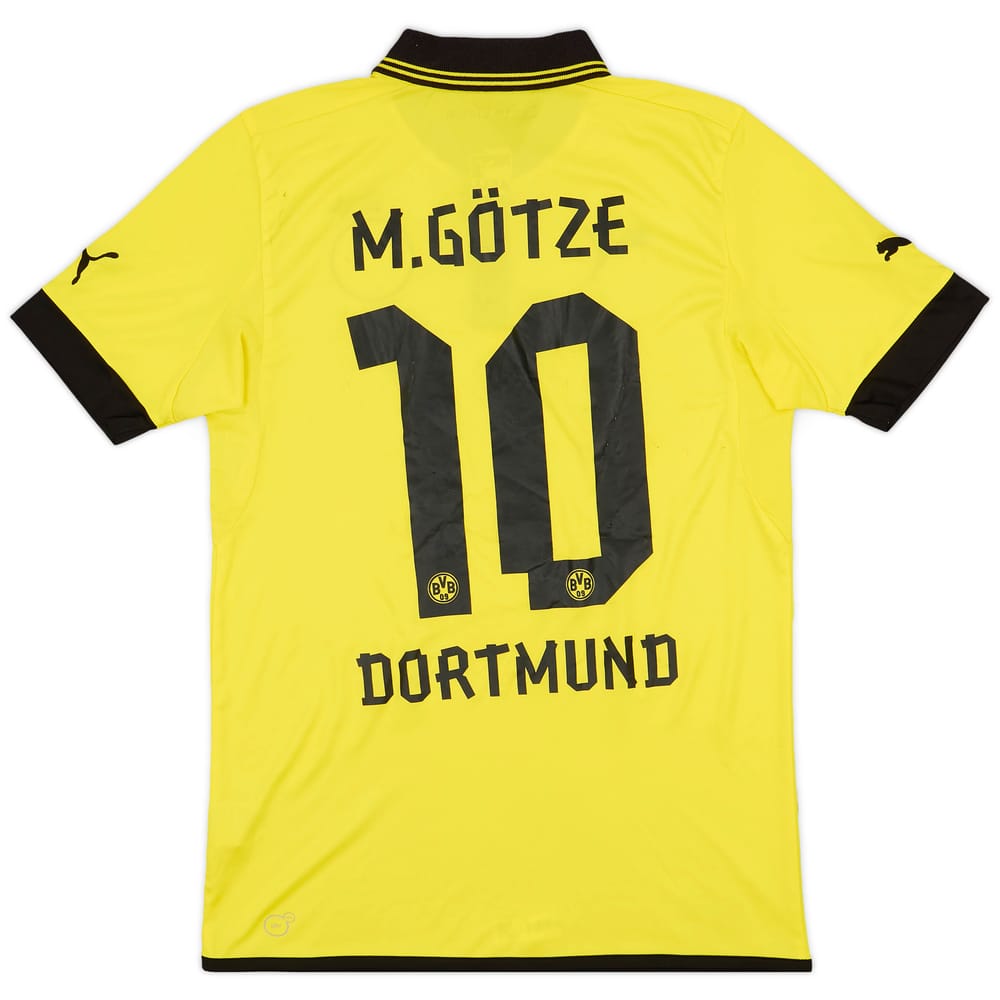 2012-13 Borussia Dortmund Home Shirt Gotze #10 - 7/10 - (S)