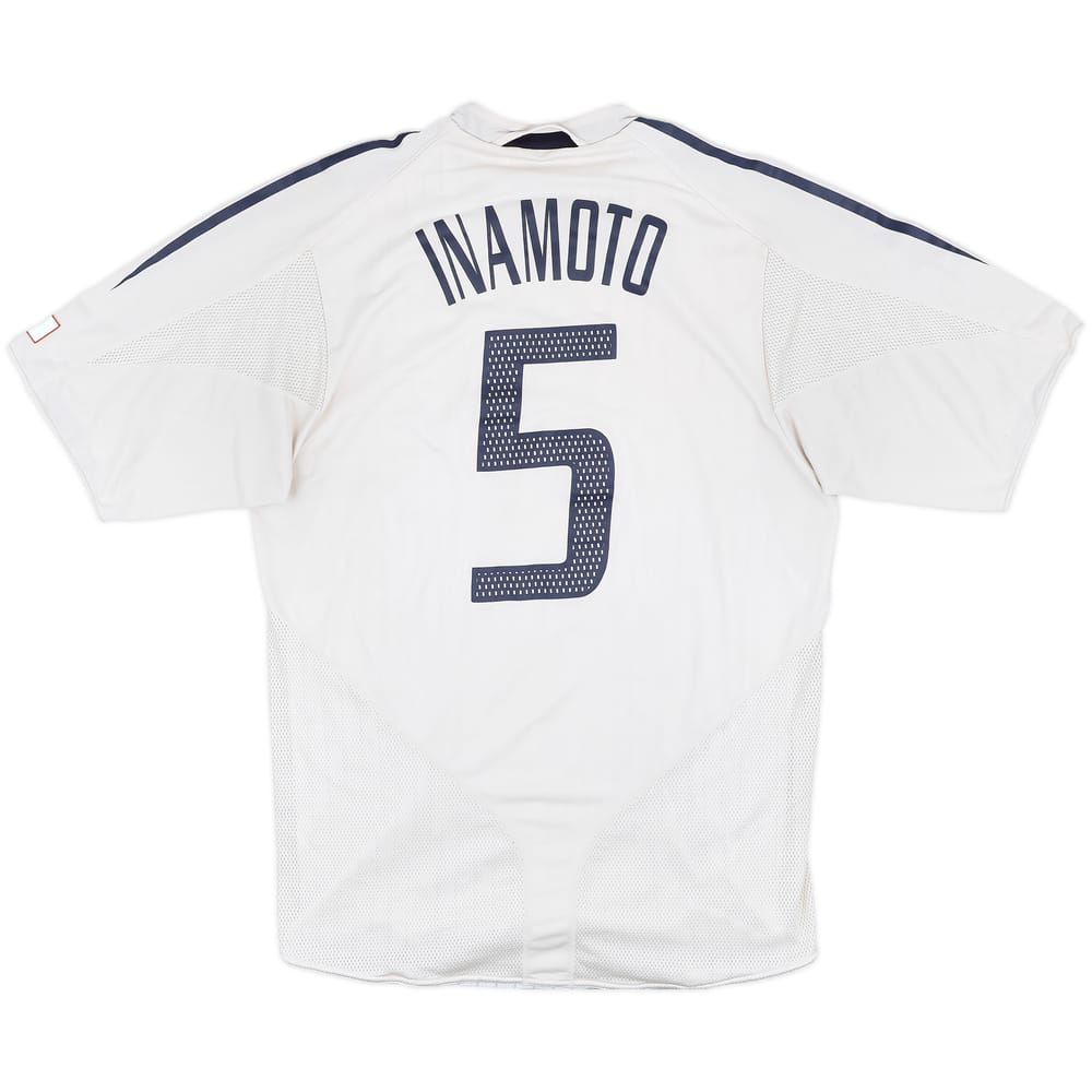2004-06 Japan Player Issue Away Shirt Inamoto #5 - 7/10 - (L)