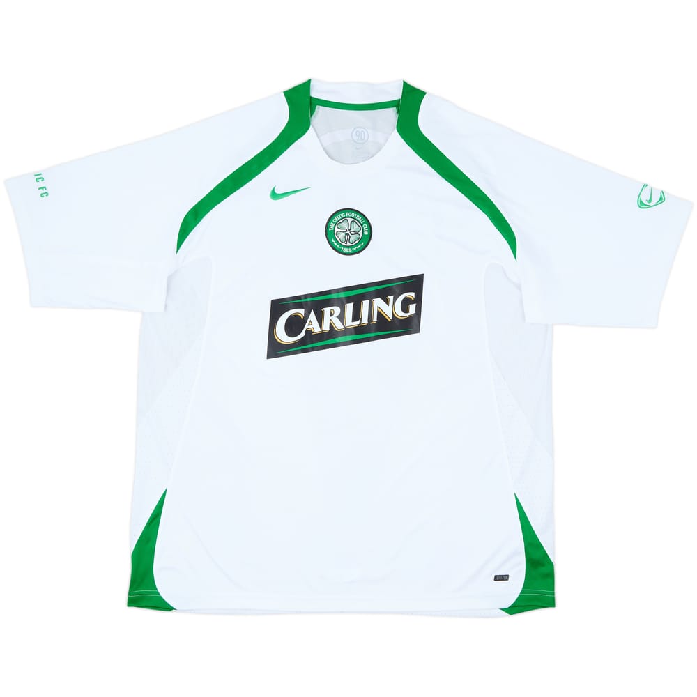 2005-06 Celtic Nike Training Shirt - 8/10 - (XL)