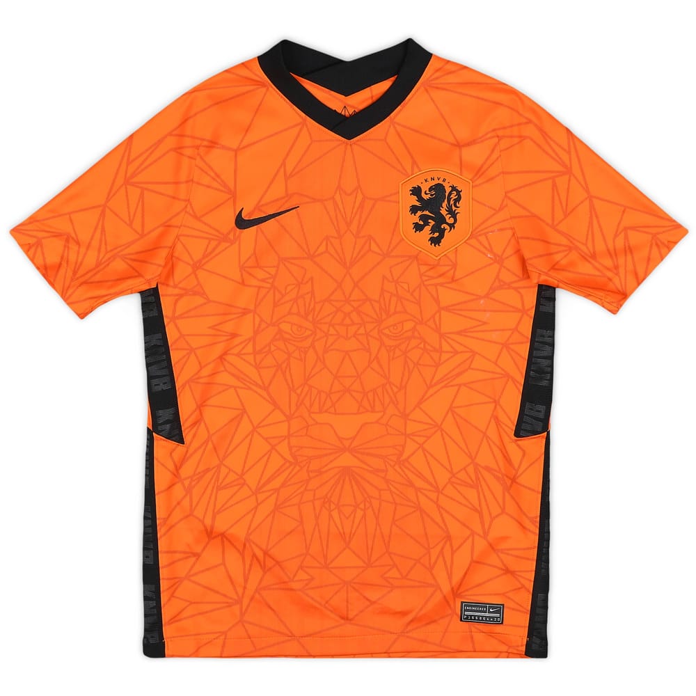 2020-21 Netherlands Home Shirt - 9/10 - (M.Boys)