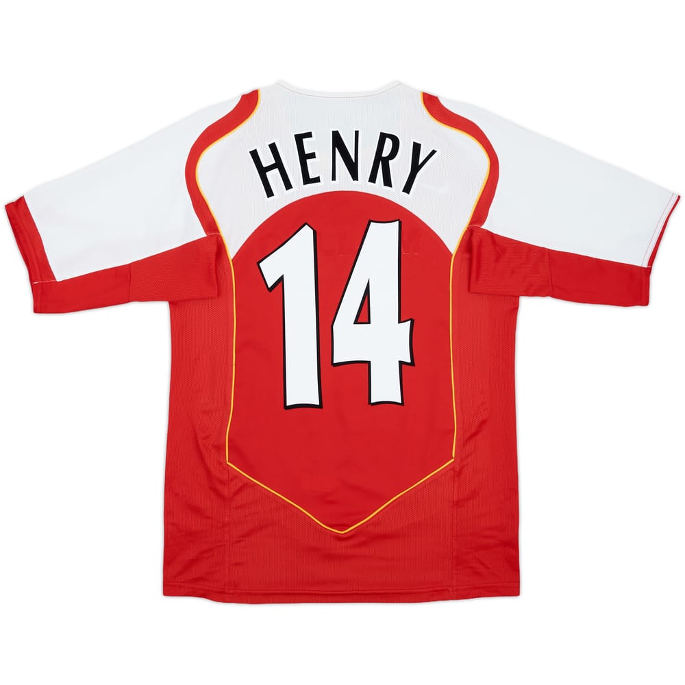 2004-05 Arsenal Home Shirt Henry #14 - 7/10 - (S)