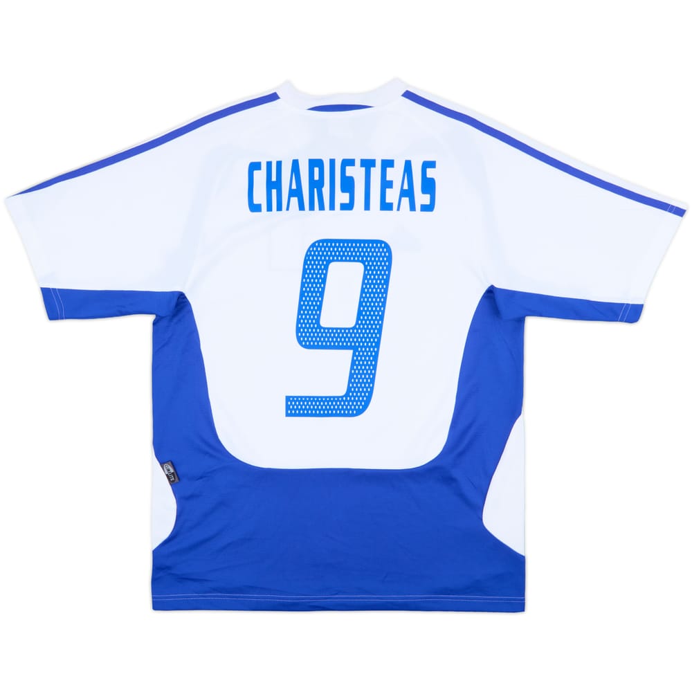 2004-06 Greece Away Shirt Charisteas #9 (S)