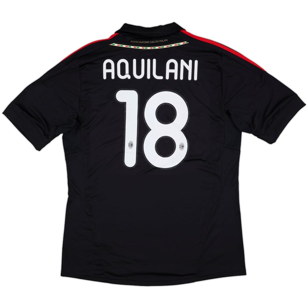 2011-12 AC Milan Third Shirt Aquilani #18 (L)