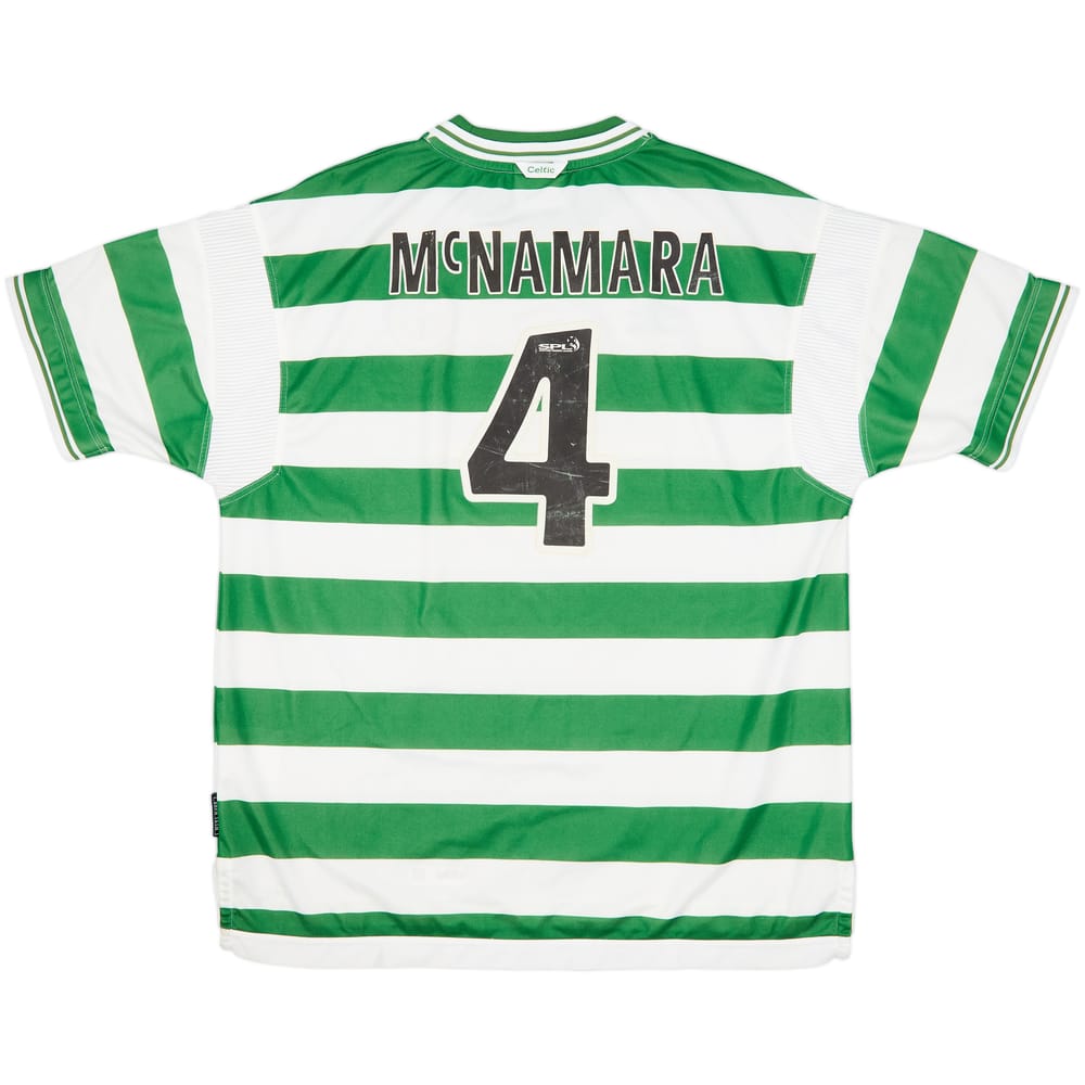 1999-01 Celtic Home Shirt McNamara #4 - 5/10 - (XXL)