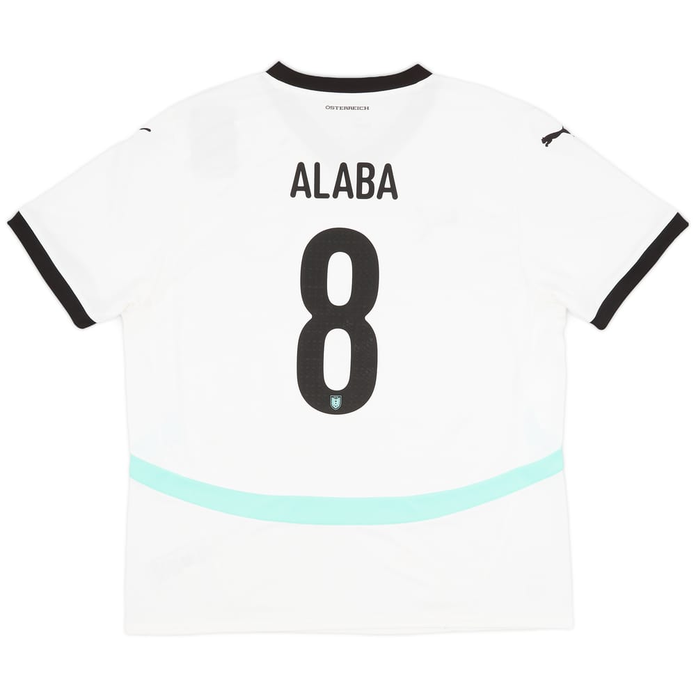 2024-25 Austria Away Shirt Alaba #8 (XL)