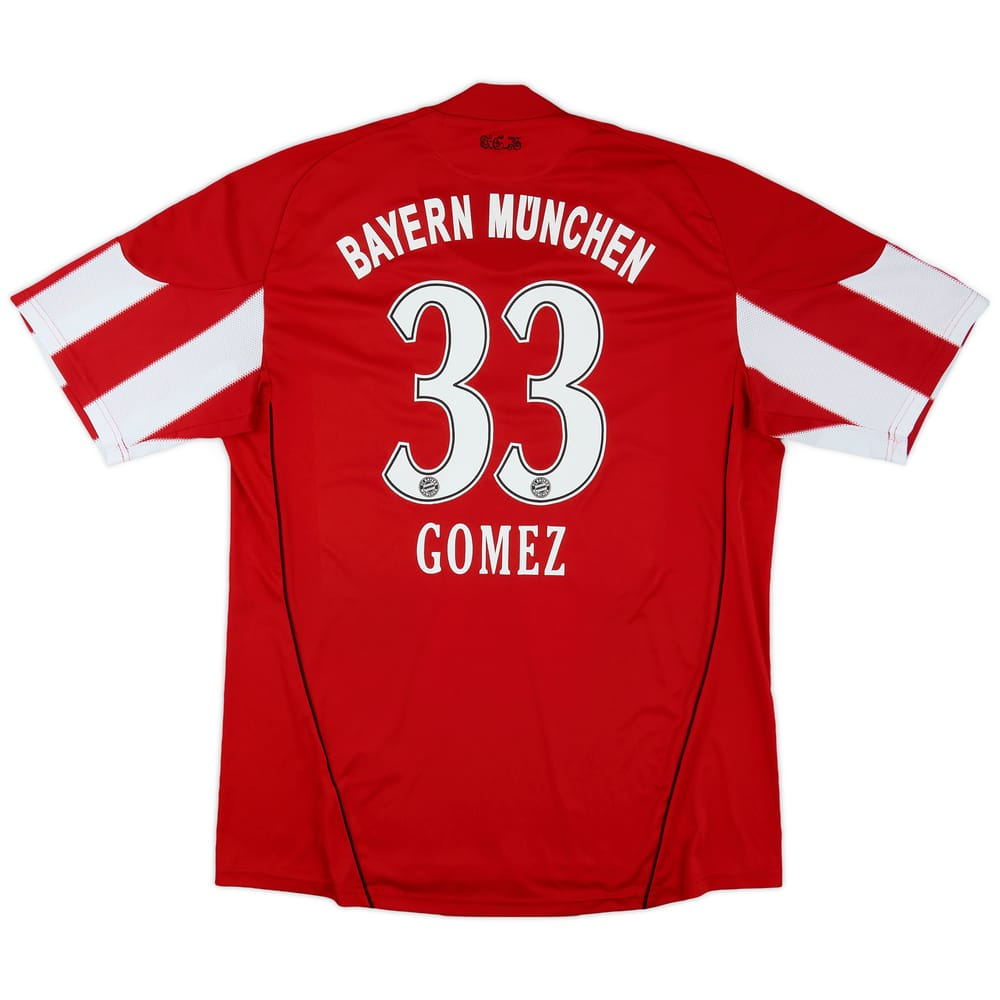 2010-11 Bayern Munich Home Shirt Gomez #33 - 5/10 - (XL)