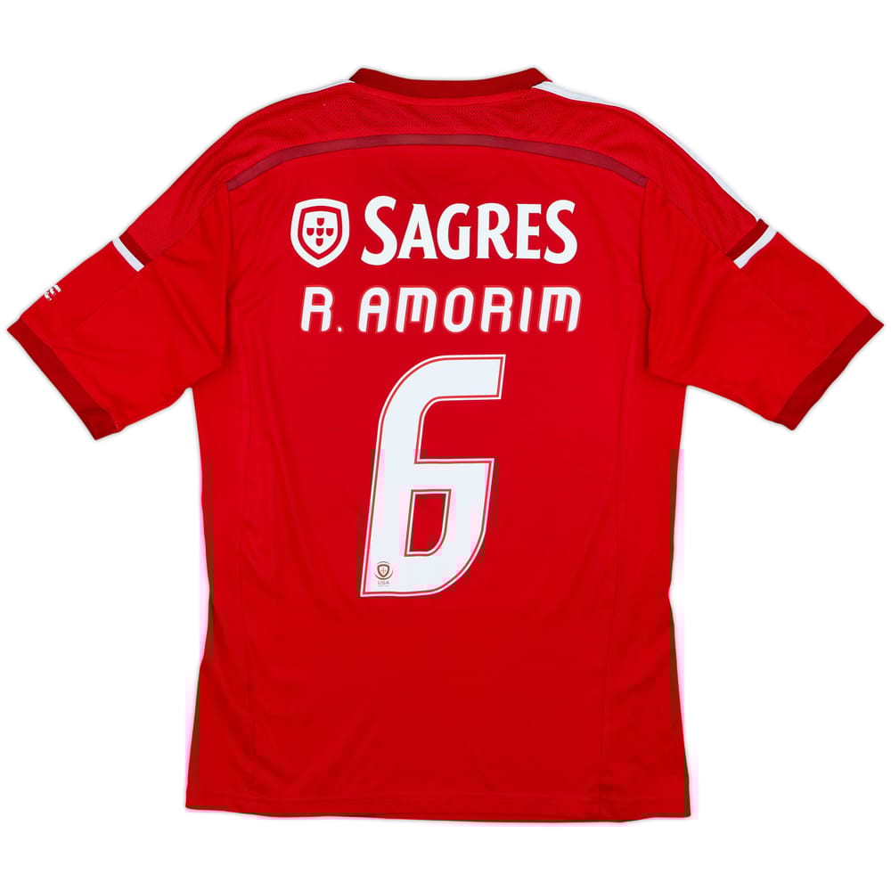 Camiseta de local del Benfica 2014-15 R.Amorim #6 - 5/10 - (S)