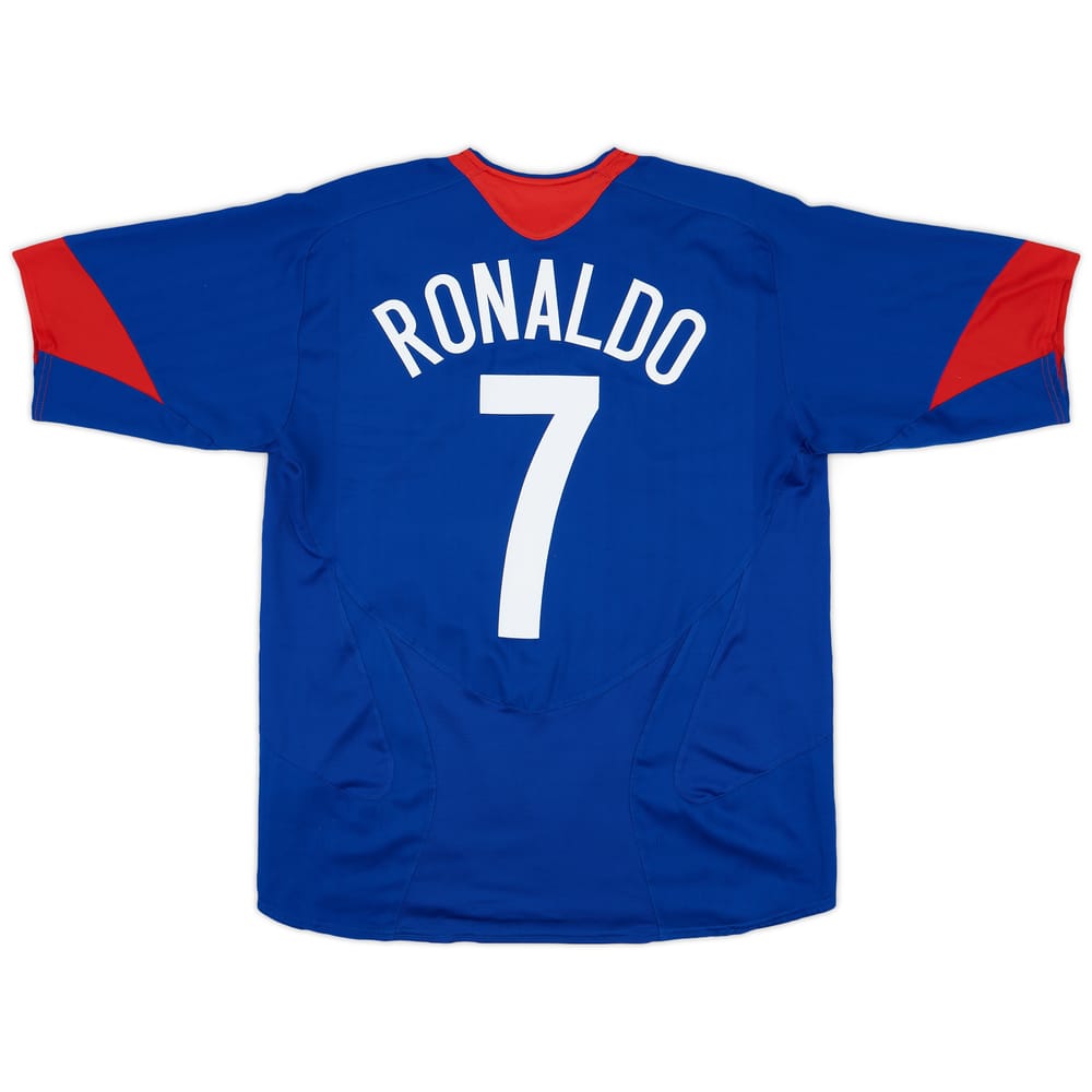 2005-06 Manchester United Away Shirt Ronaldo #7 - 4/10 - (L)