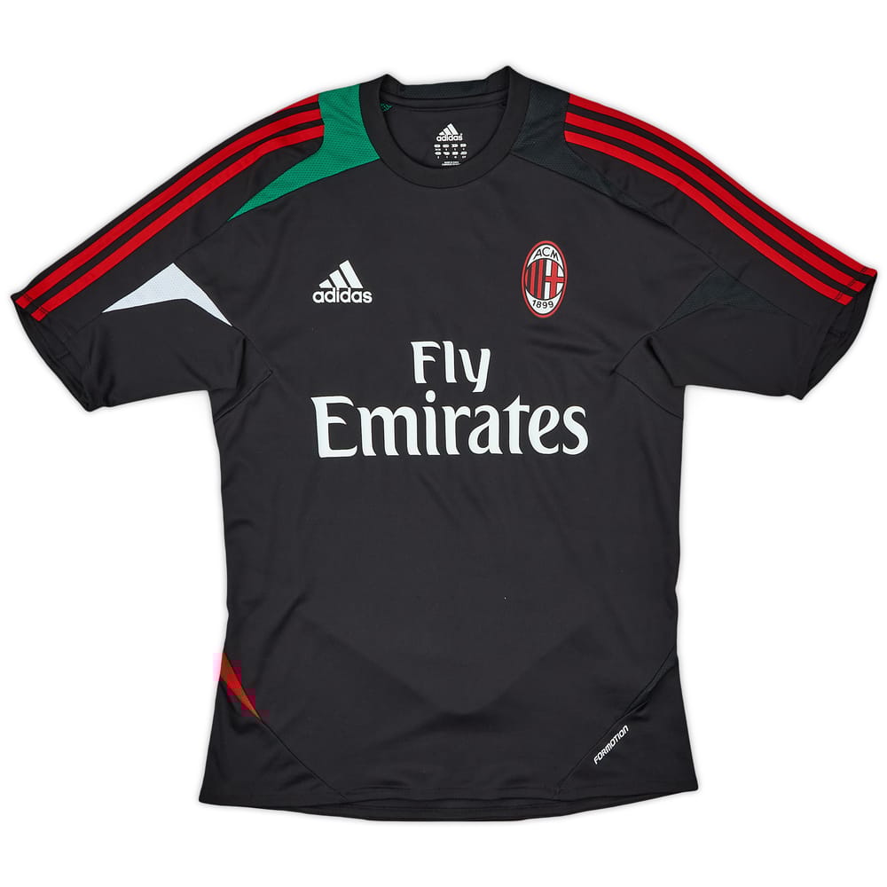2012-13 AC Milan adidas Formotion Training Shirt - 8/10 - (S)
