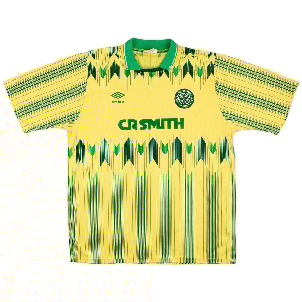 1989-91 Celtic Away Shirt - 8/10 - (L)