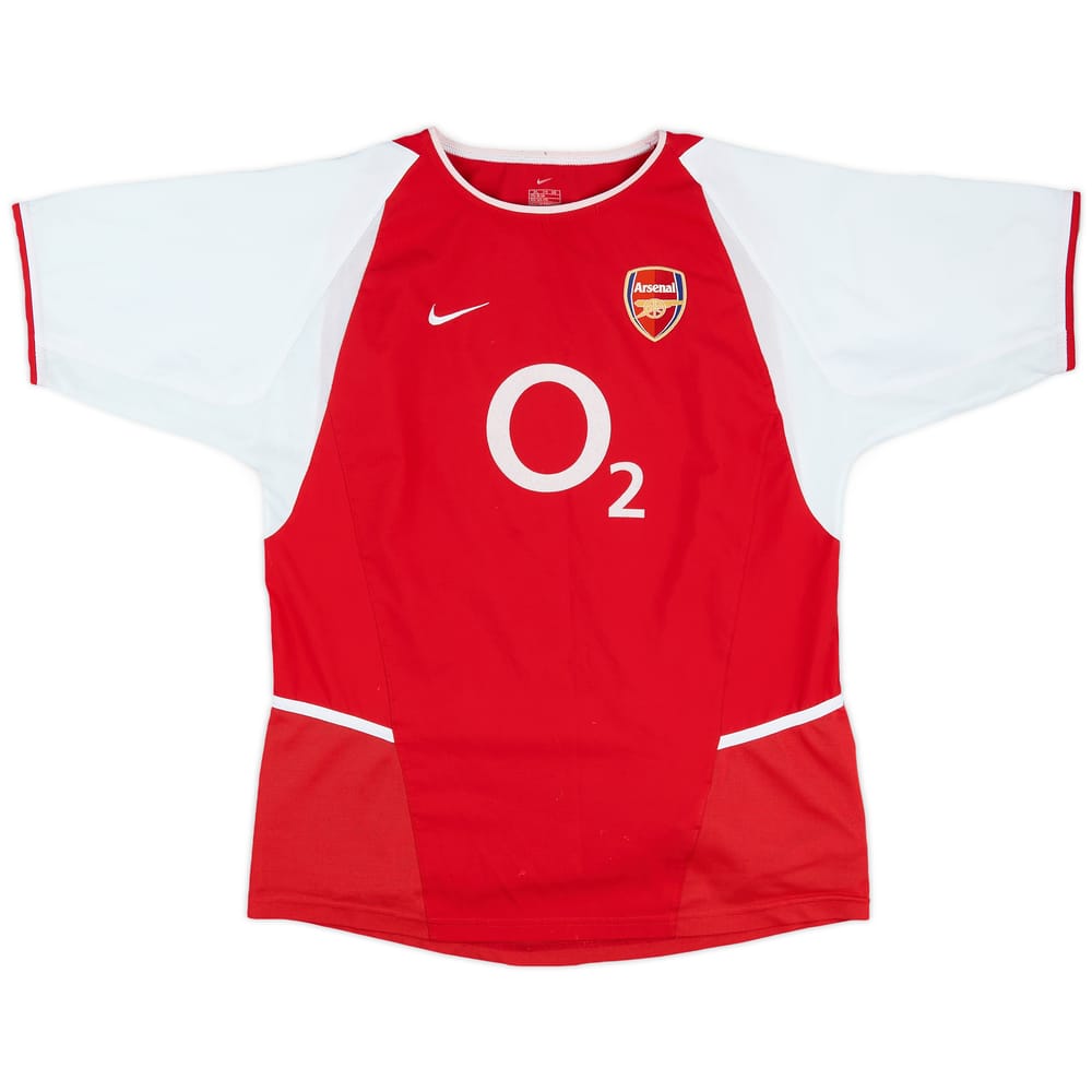2002-04 Arsenal Home Shirt - 8/10 - (XL.Boys)