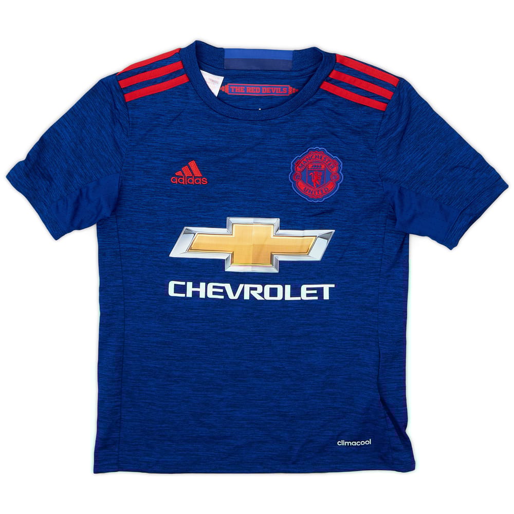 2016-17 Manchester United Away Shirt - 9/10 - (M.Boys)
