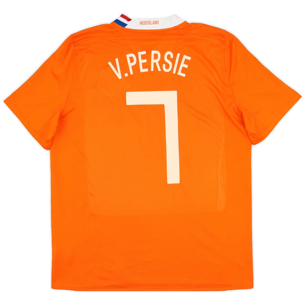 2008-10 Netherlands Home Shirt v.Persie #7 - 6/10 - (L)