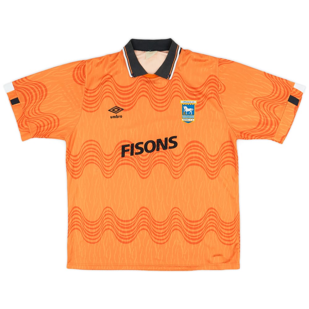 1989-92 Ipswich Away Shirt - 6/10 - (L)