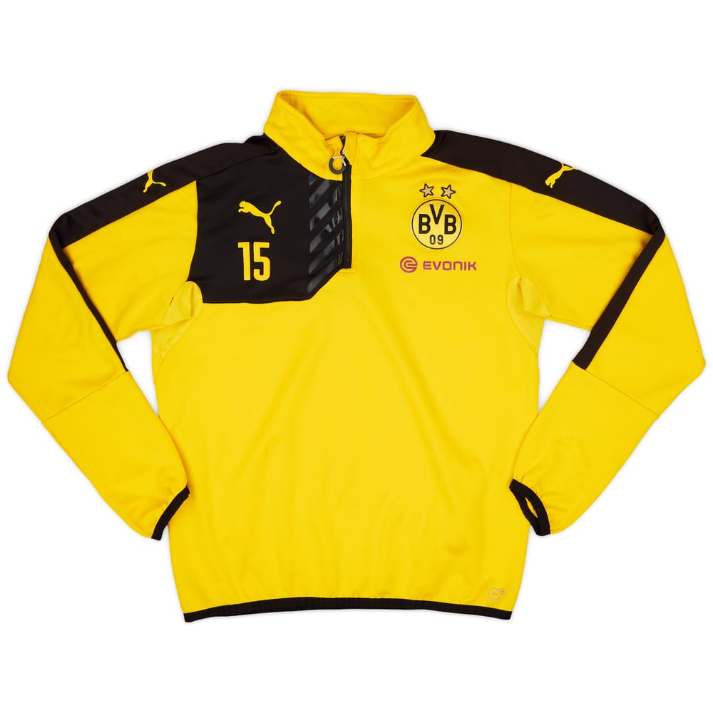 2014-15 Borussia Dortmund Player Issue Puma Track Jacket #15 - 6/10 - (M)