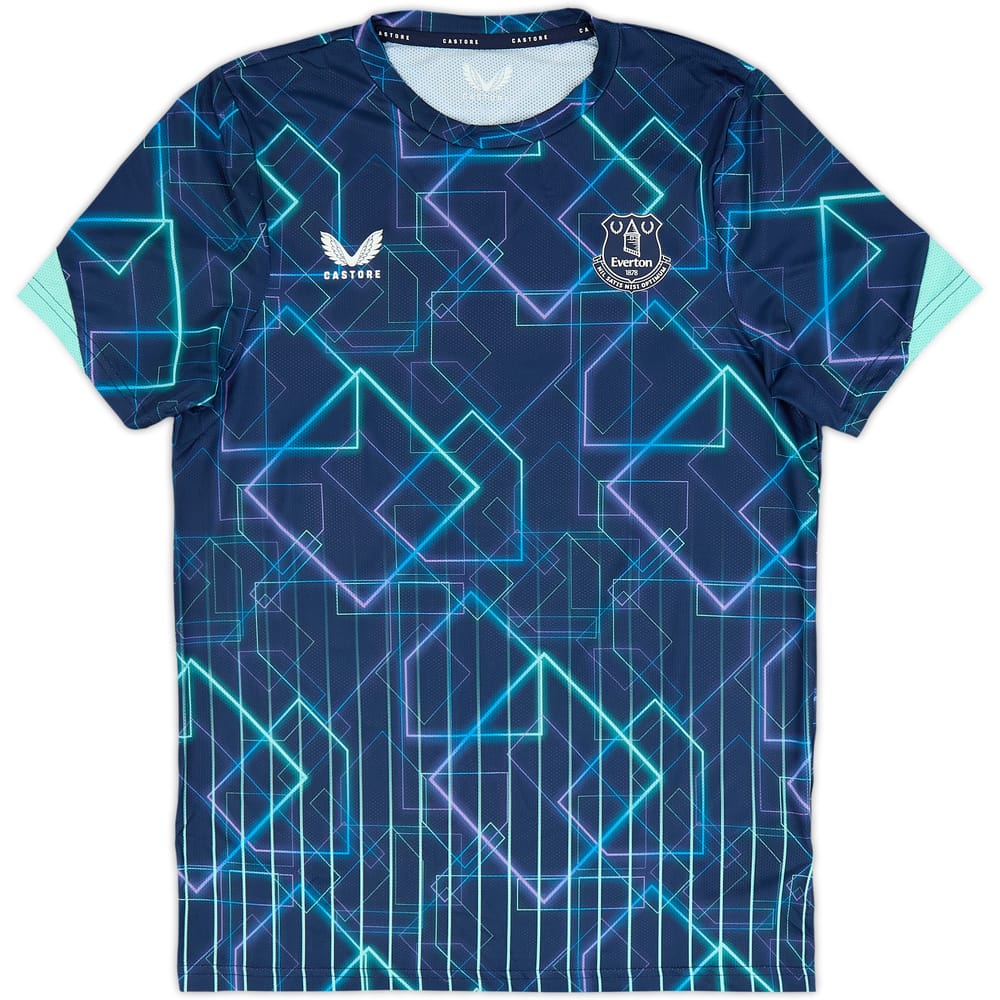 2024-25 Everton Castore Pre-Match Shirt (XL.Kids)