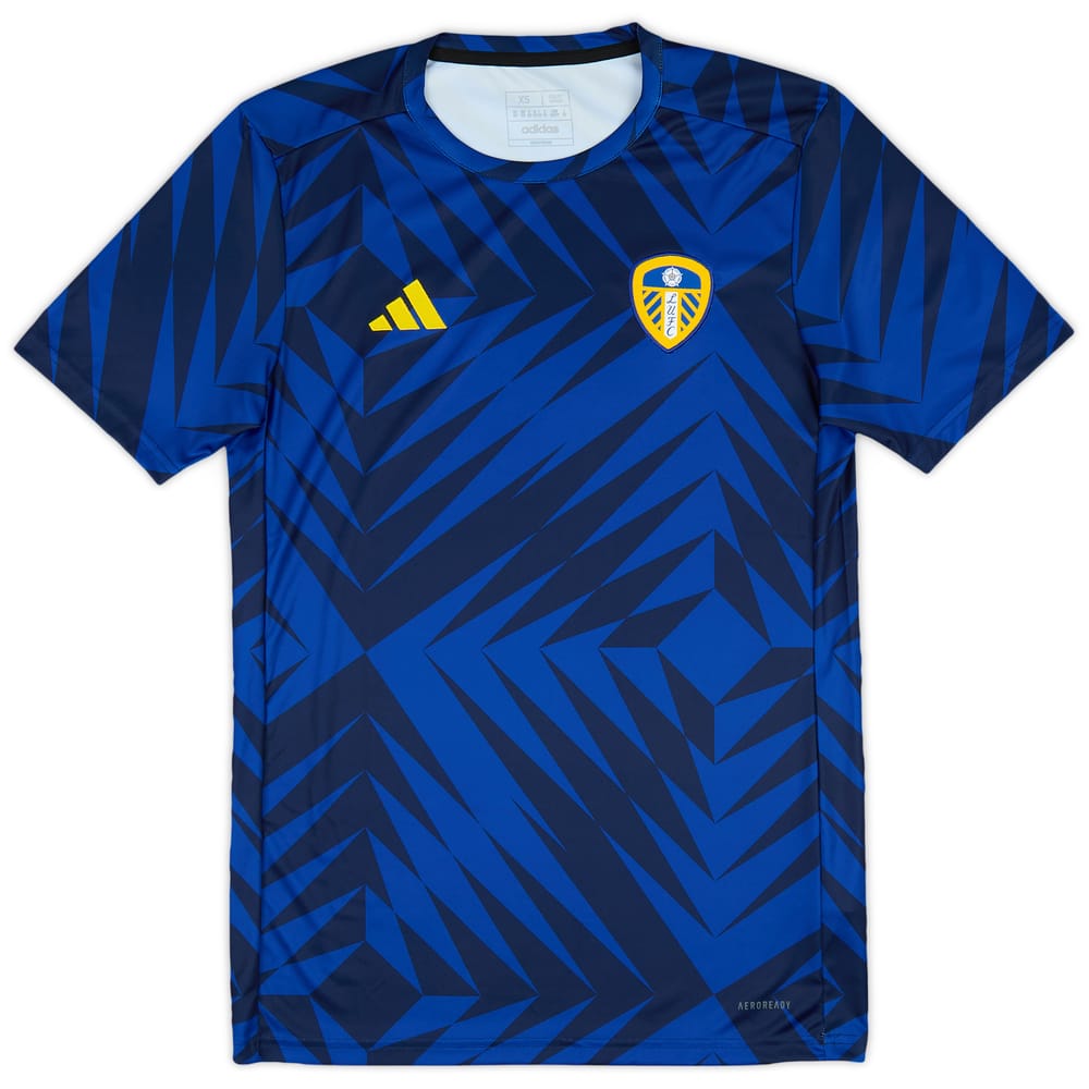 2024-25 Leeds United adidas Pre-Match Shirt (XS)