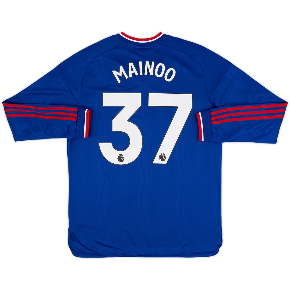 2026-27 Manchester United Authentic Away L/S Shirt Mainoo #37