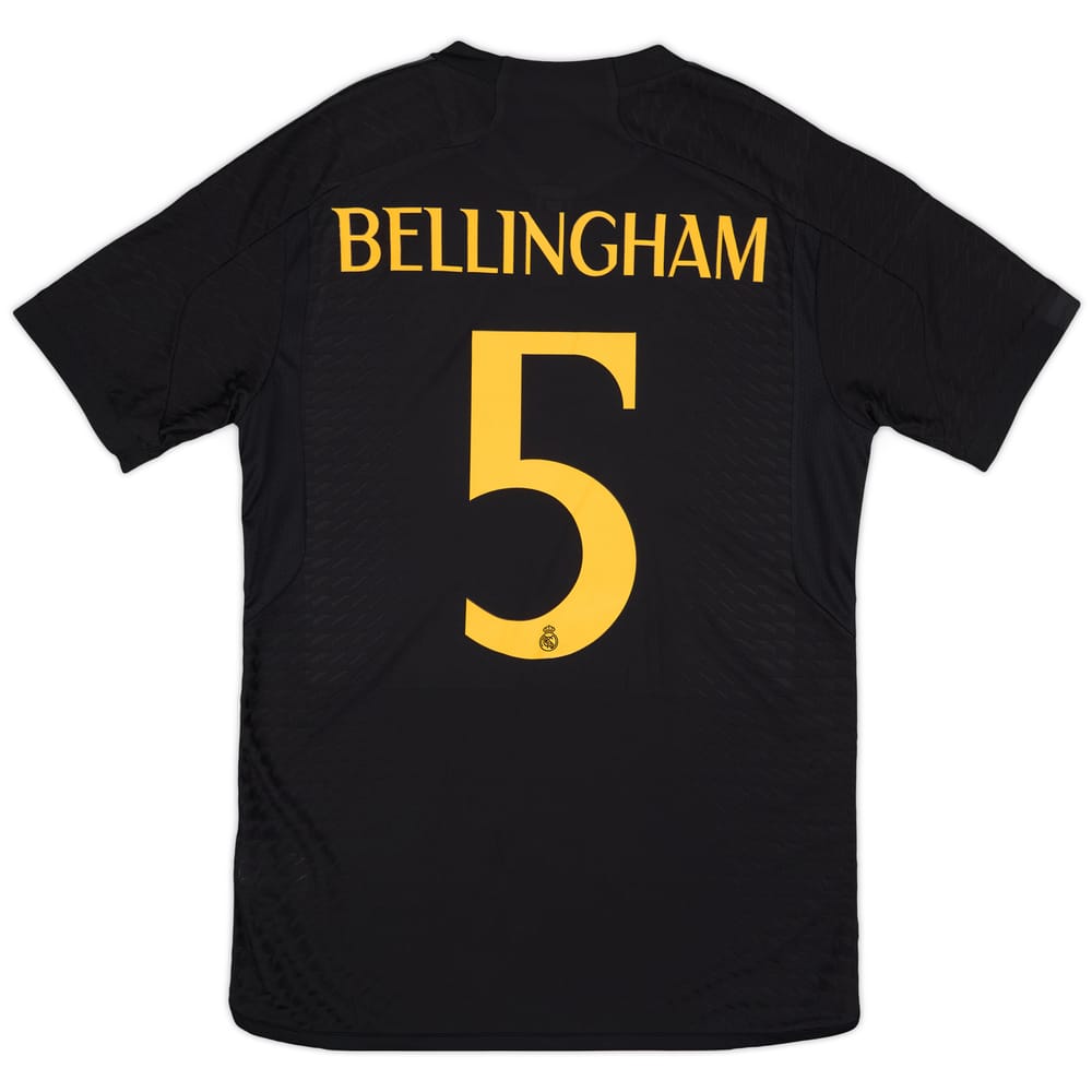2023-24 Real Madrid Authentic Third Shirt Bellingham #5 (XL)