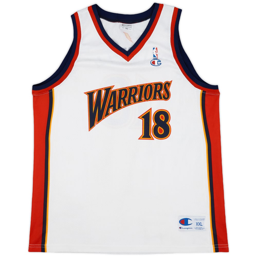 2007-09 Golden State Warriors Belinelli #18 Champion Home Jersey - 9/10 - (XXL)
