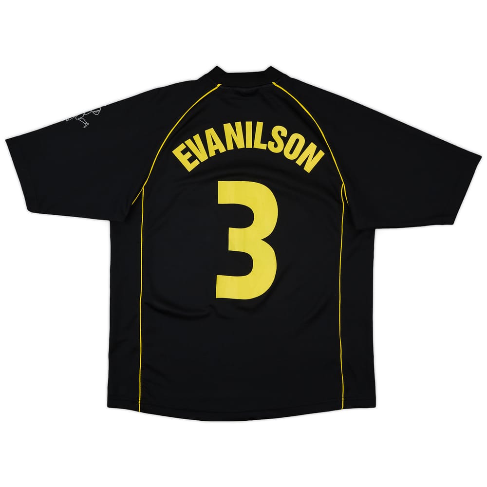 2001-02 Borussia Dortmund European Away Shirt Evanilson #3 - 6/10 - (M)