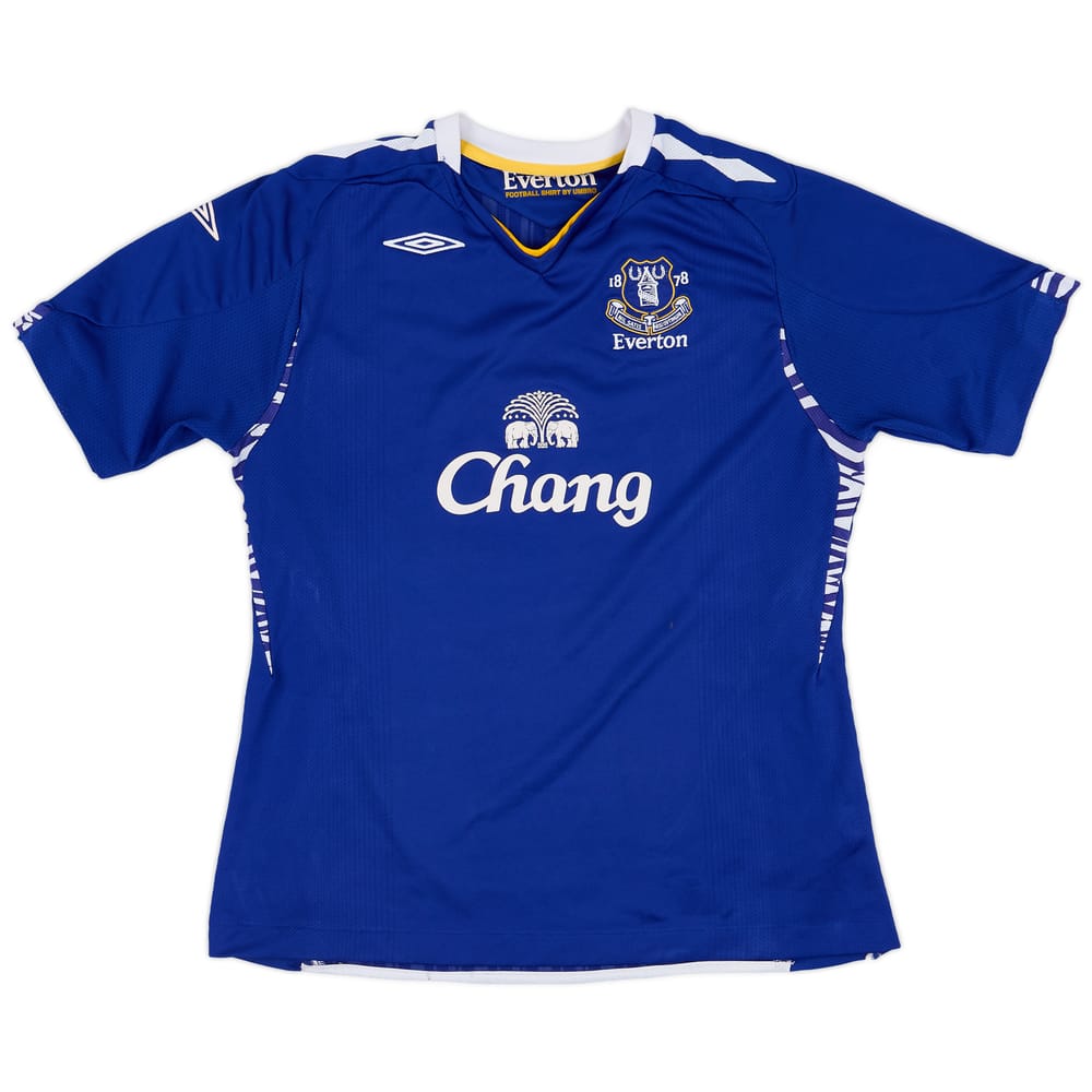 2007-08 Everton Home Shirt - 8/10 - (Women's M)