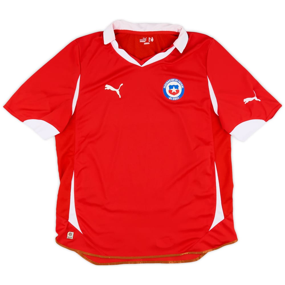2011-12 Chile Home Shirt - 9/10 - (XL)