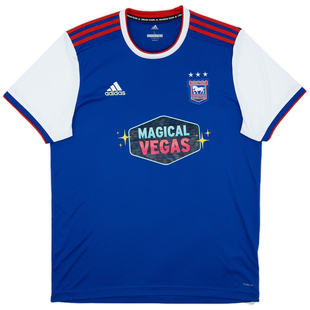 2018-19 Ipswich Home Shirt - 7/10 - (L)