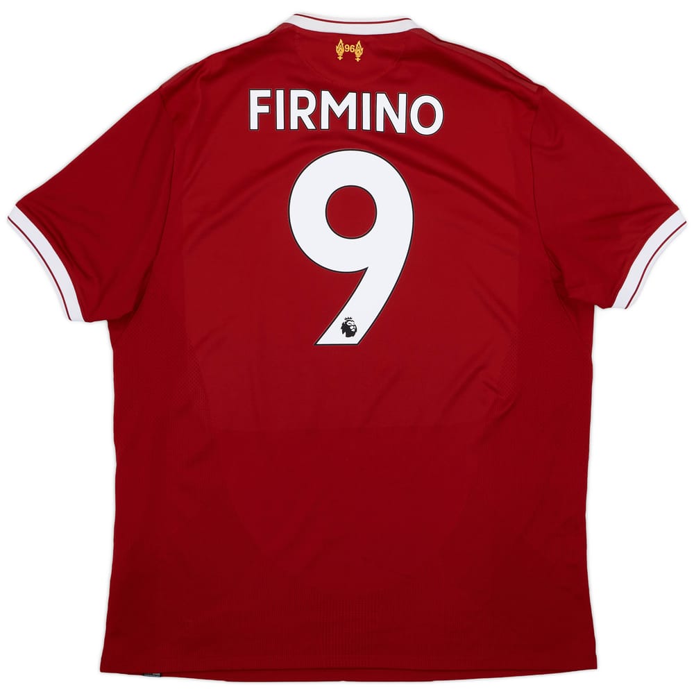 2017-18 Liverpool 125 Years Home Shirt Firmino #9 - 7/10 - (XL)