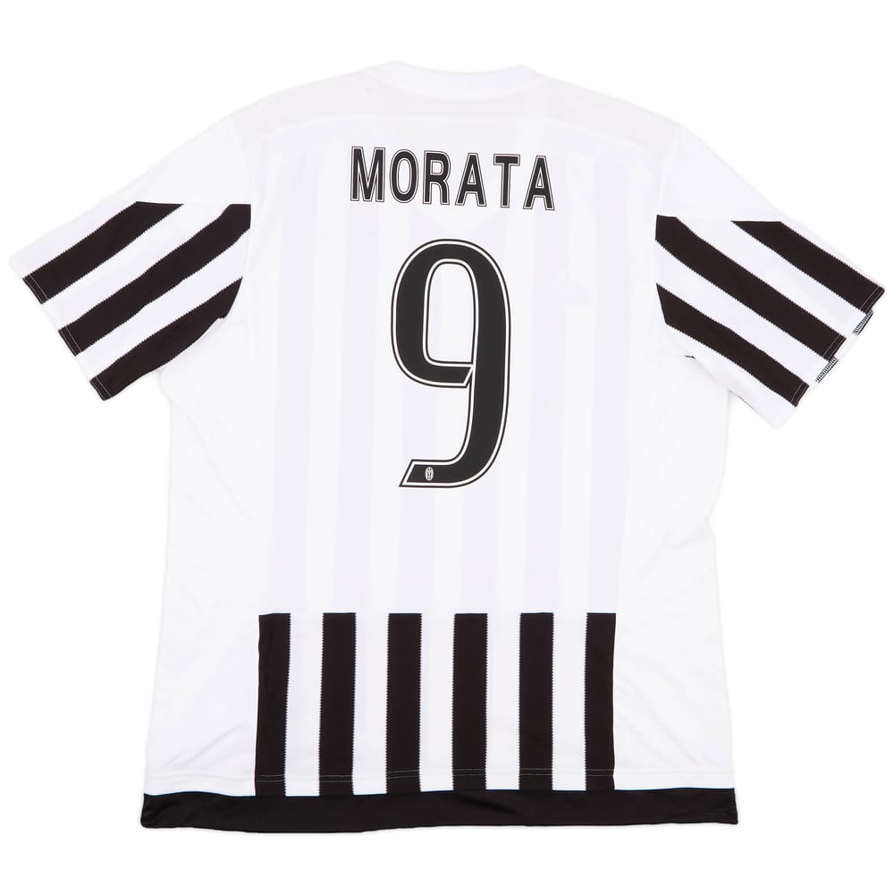 2015-16 Juventus Home Shirt Morata #9 (XL)