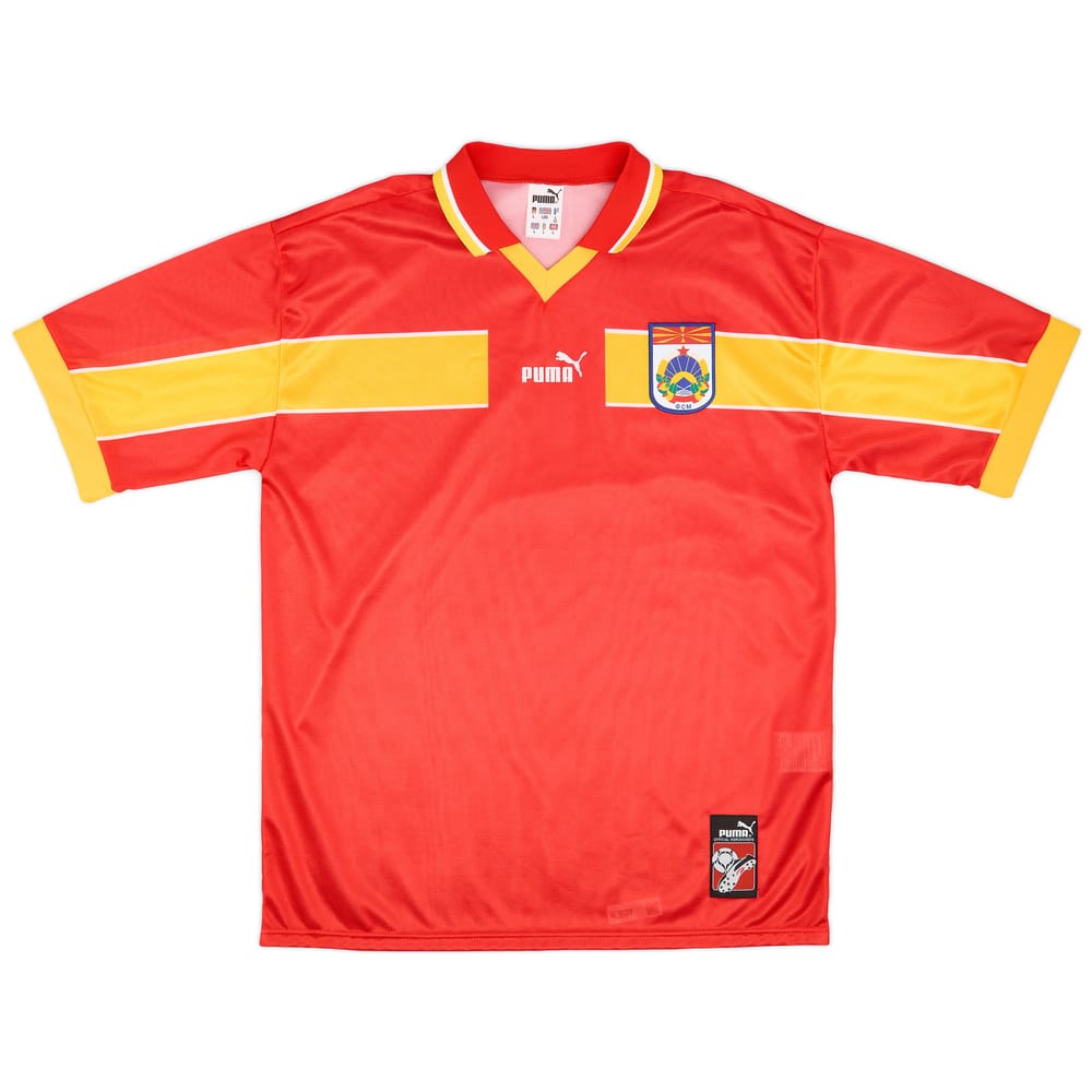 1998-01 Macedonia Home Shirt - 9/10 - (L)