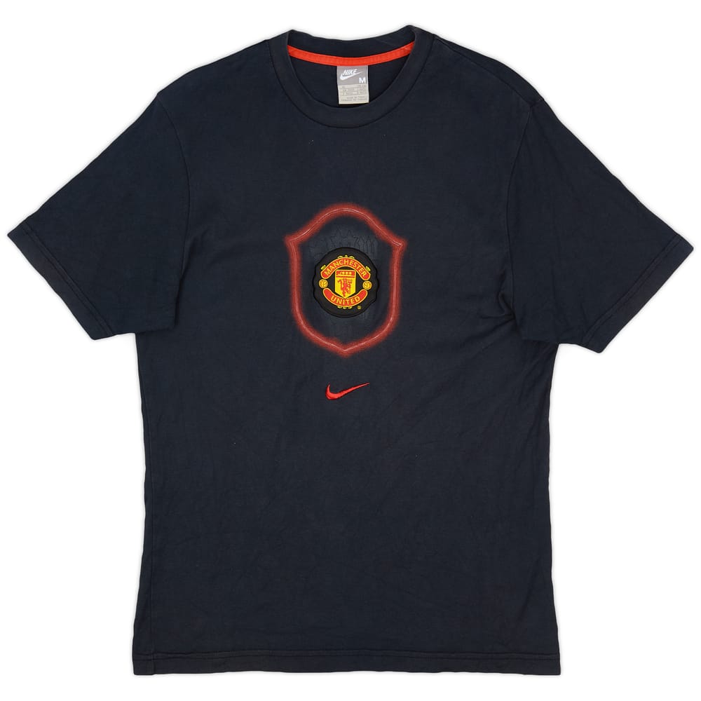 2010-12 Manchester United Nike Graphic Tee - 8/10 - (M)