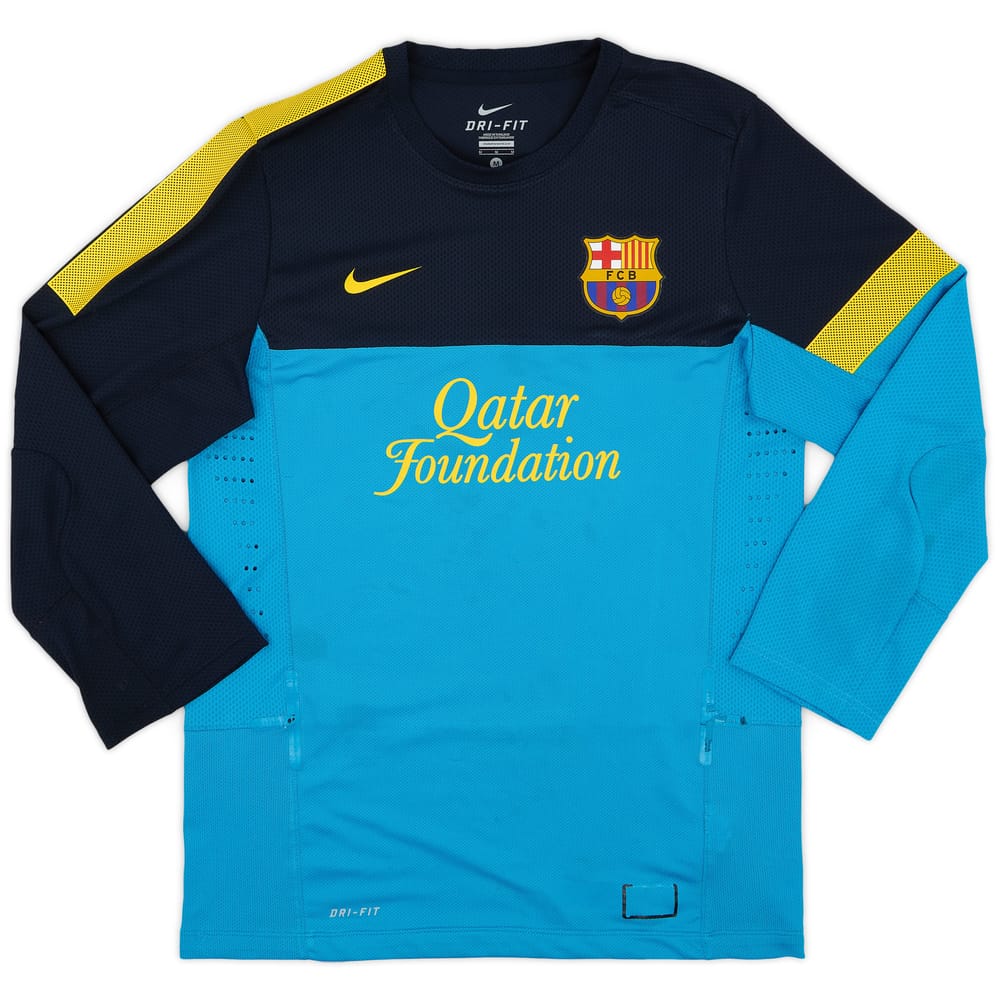 2012-13 Barcelona Player Issue Nike Training L/S Shirt - 8/10 - (M)