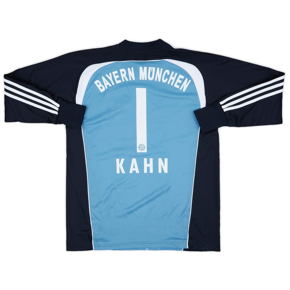 2007-08 Bayern Munich GK Shirt Kahn #1 - 7/10 - (XL.Boys)