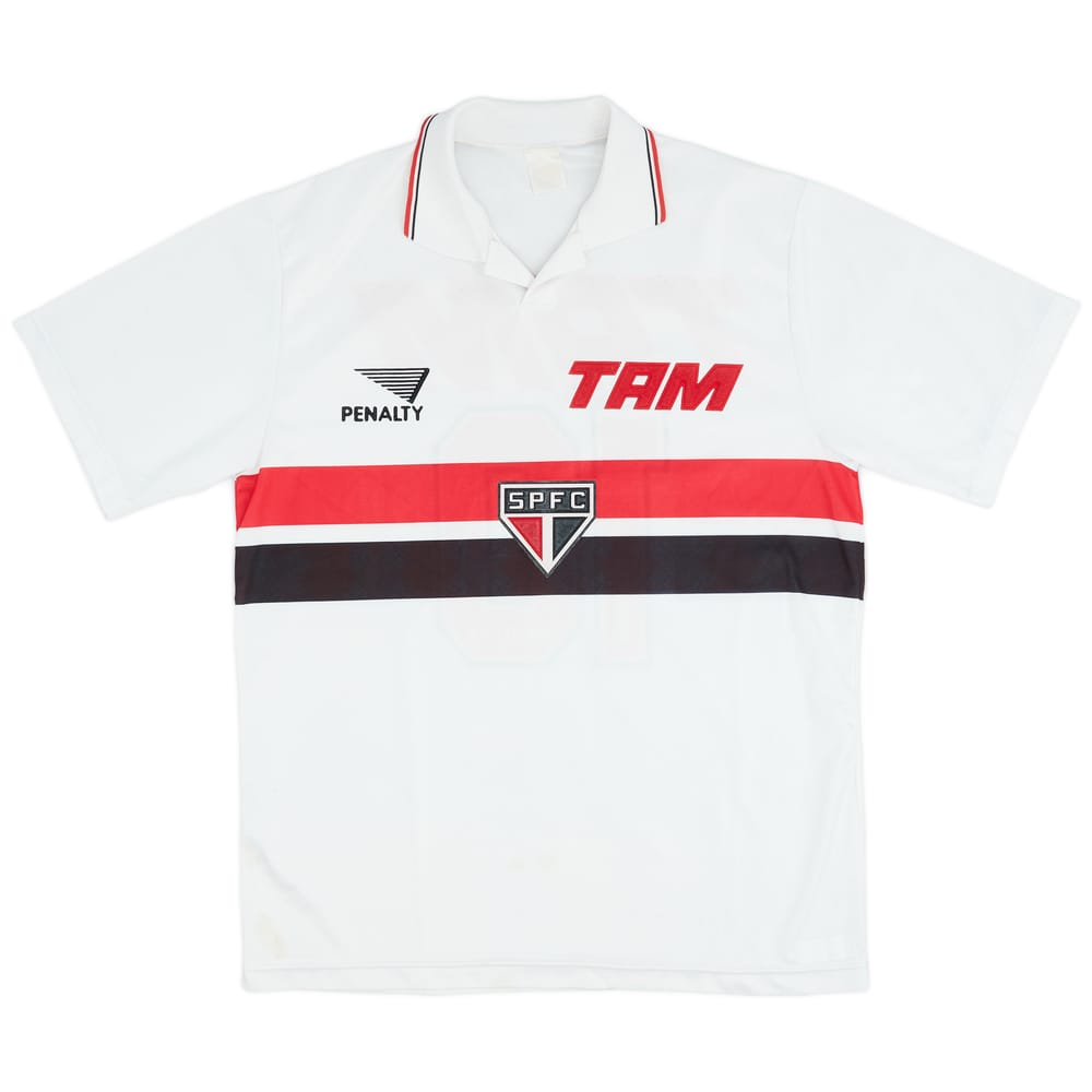 1994 Sao Paulo Home Shirt #10 (Juninho) - 8/10 - (XL)