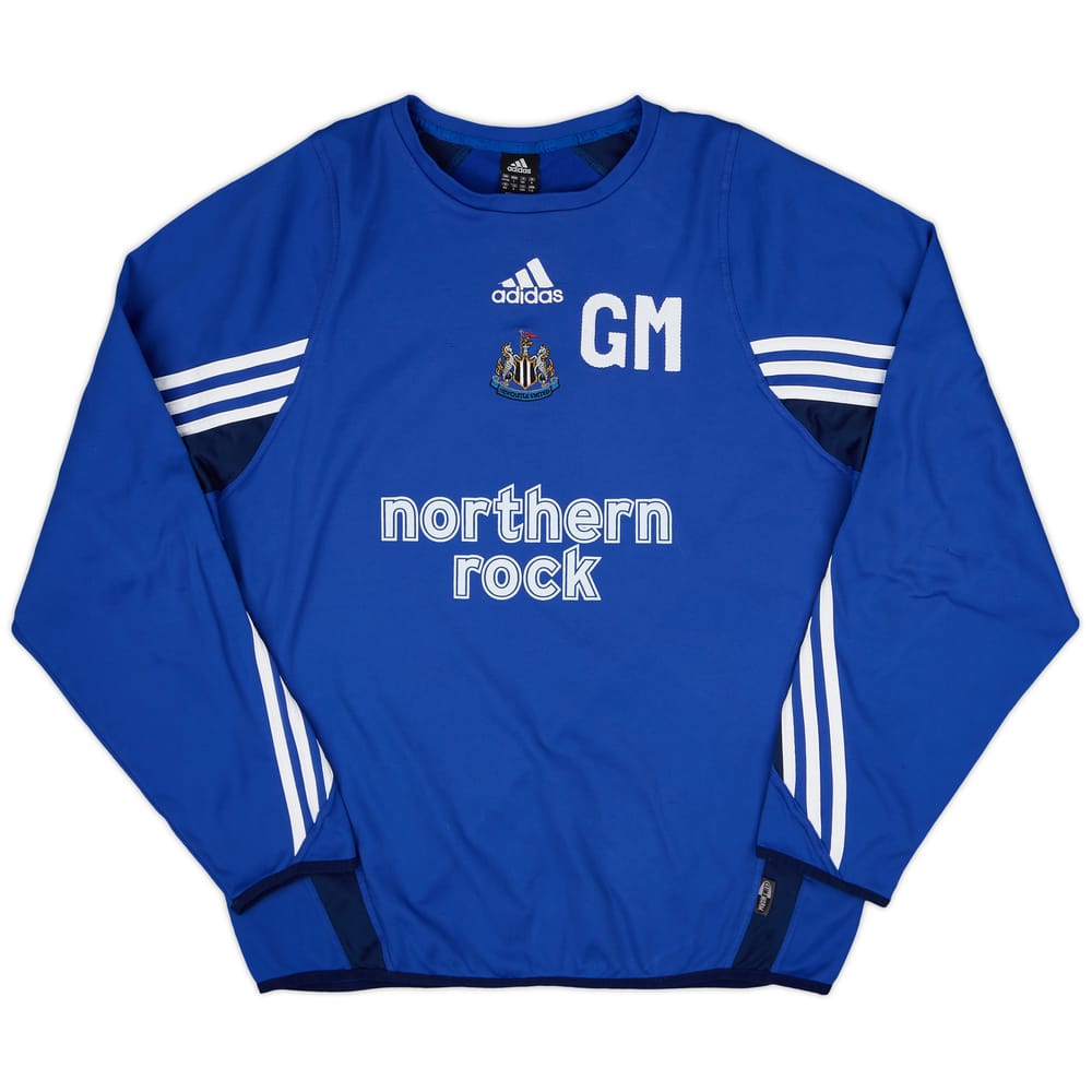 2005-06 Newcastle adidas Staff Issue Sweat Top 'GM' - 8/10 - (L/XL)