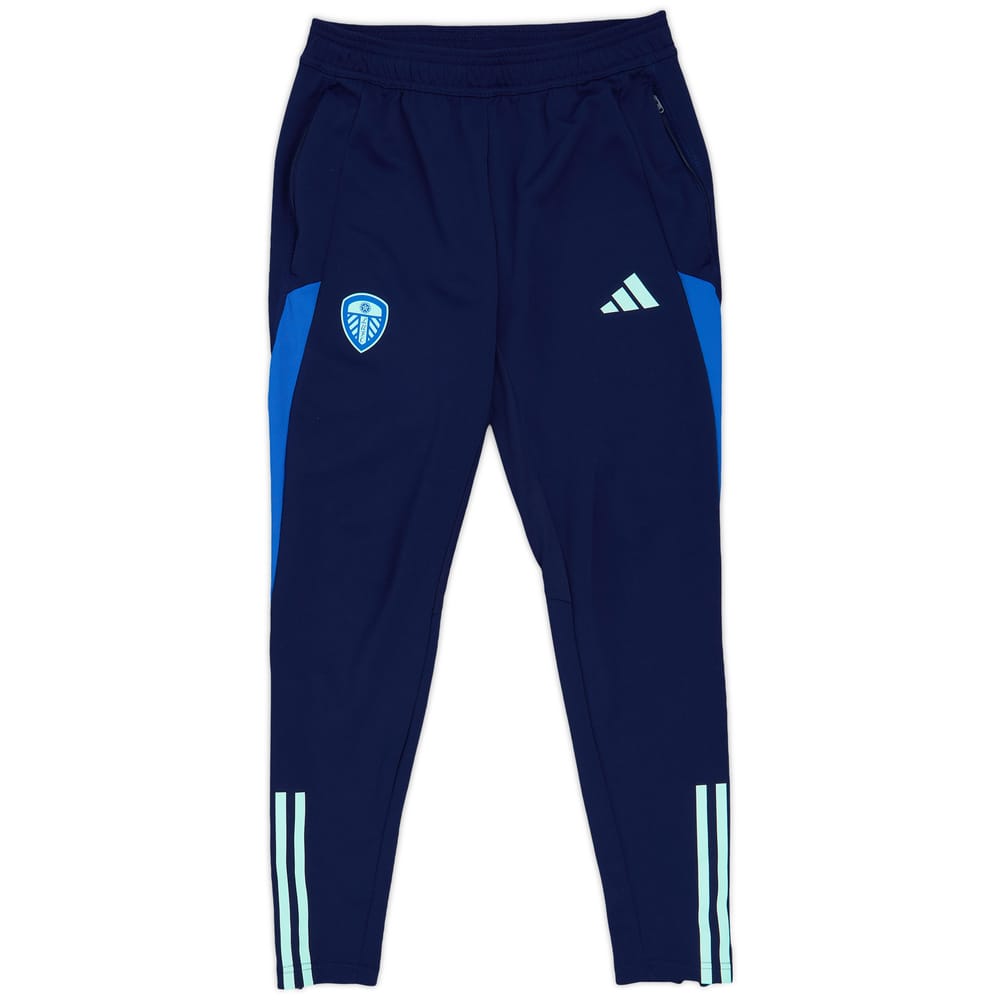 2023-24 Leeds United adidas Track Pants/Bottoms - 8/10 - (S)