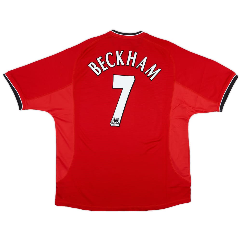 2000-02 Manchester United Home Shirt Beckham #7 (XXL)