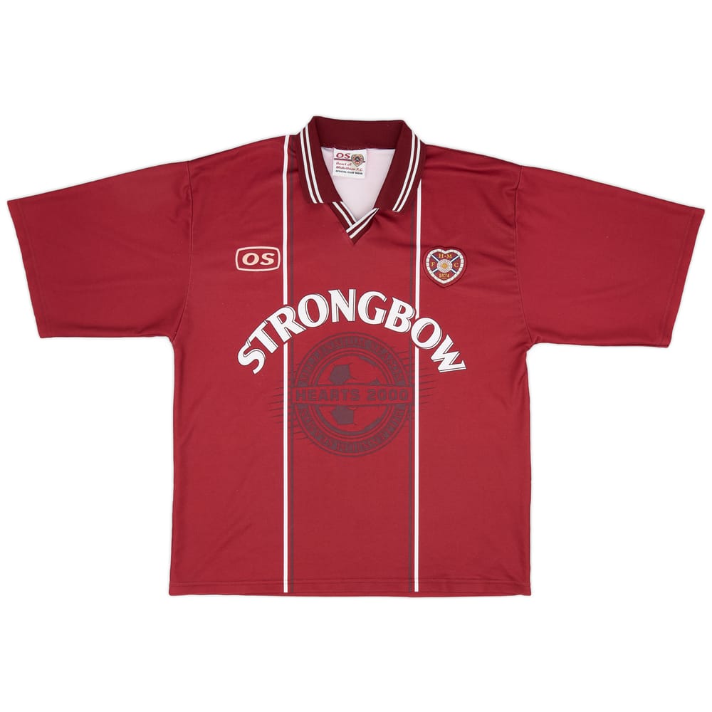 1998-99 Hearts Home Shirt - 8/10 - (L)