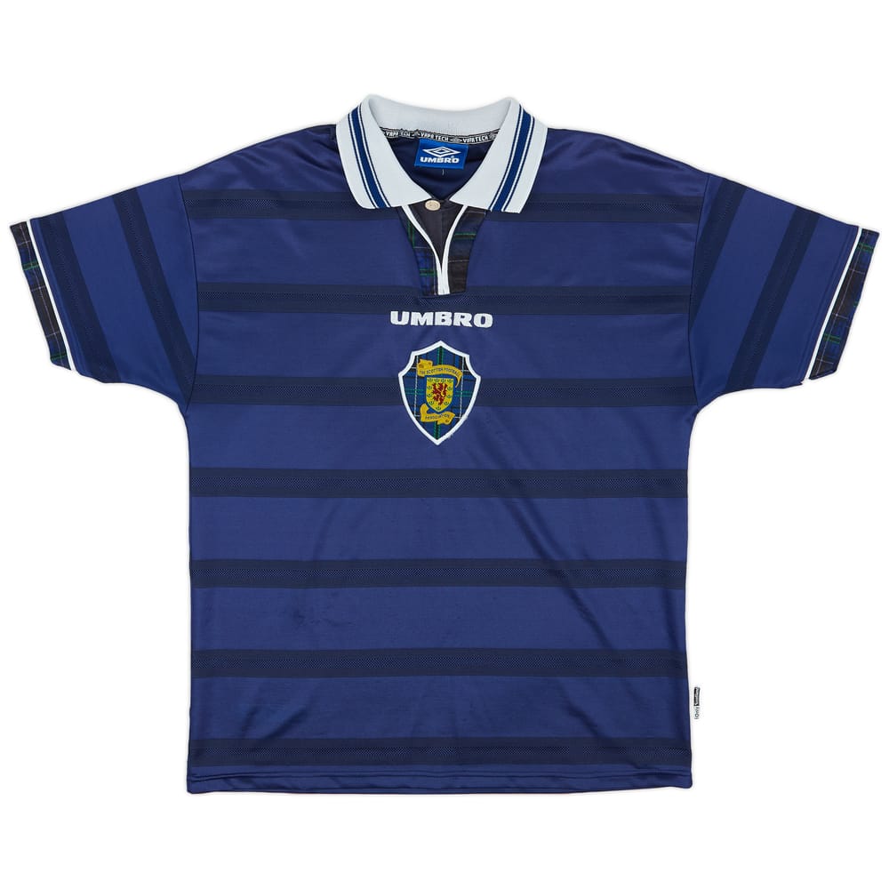 1998-00 Scotland Home Shirt - 8/10 - (M)