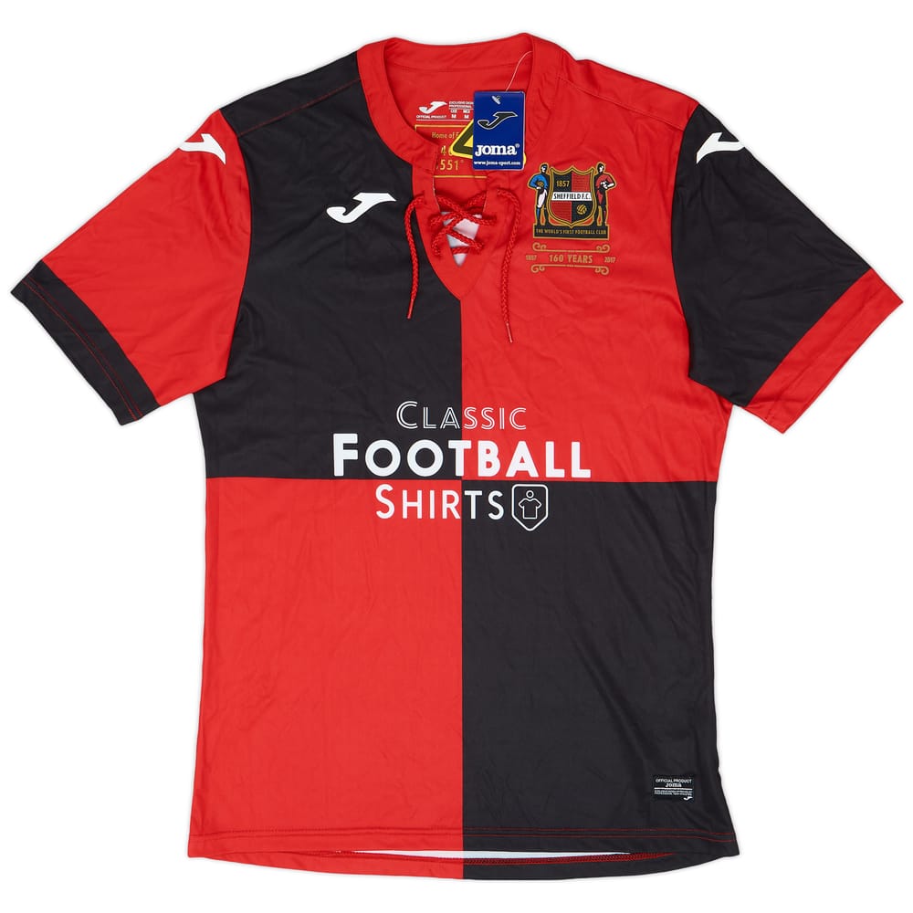 2017-18 Sheffield FC 160th Anniversary Home Shirt (M)
