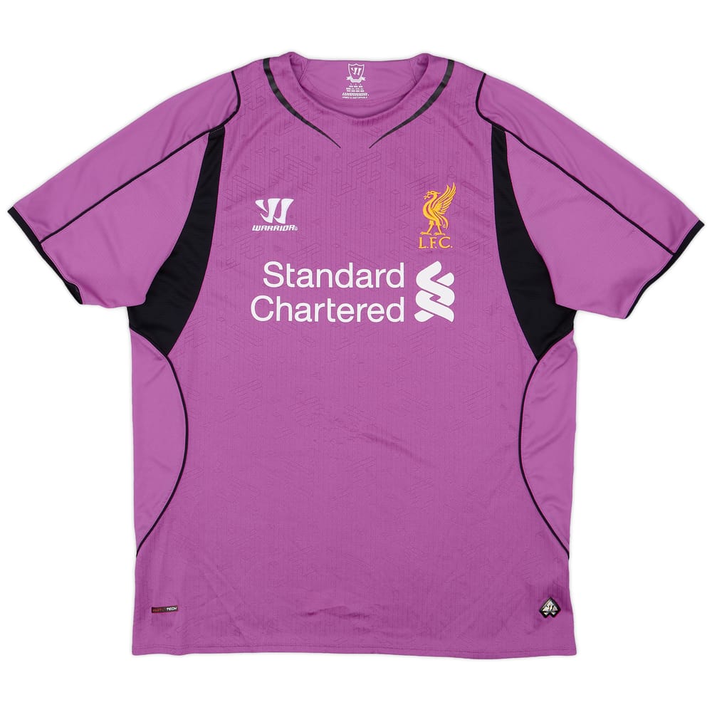 2014-15 Liverpool GK S/S Shirt - 8/10 - (L)