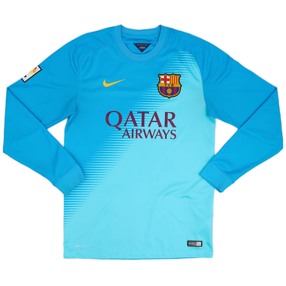 2014-15 Barcelona GK Shirt - 8/10 - (S)
