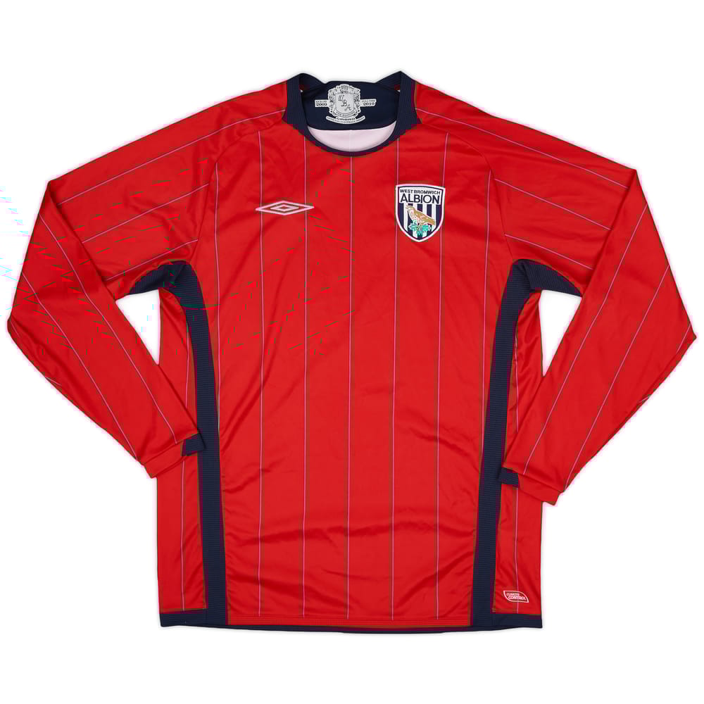 2009-10 West Brom Away L/S Shirt - 9/10 - (S)