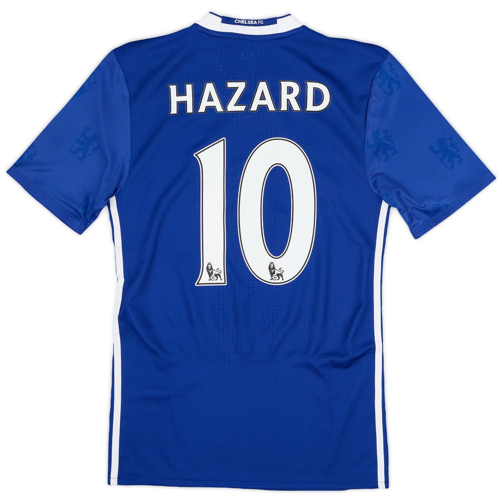 2016-17 Chelsea Player Issue Home Shirt Hazard #10 (S)